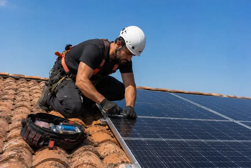 Maintenance et monitoring de panneaux solaires à Mallièvre