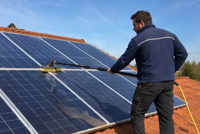 Nettoyage et entretien de panneaux solaires à Mallièvre